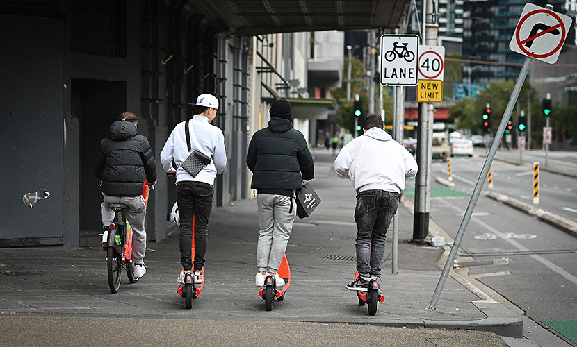 Privately-owned scooter riders rally after their “main method of micro transport” is taken away